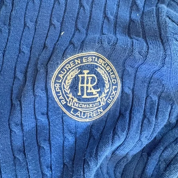 Ralph Laurn Athletic Zip-Up Sweater - Picture 6 of 8